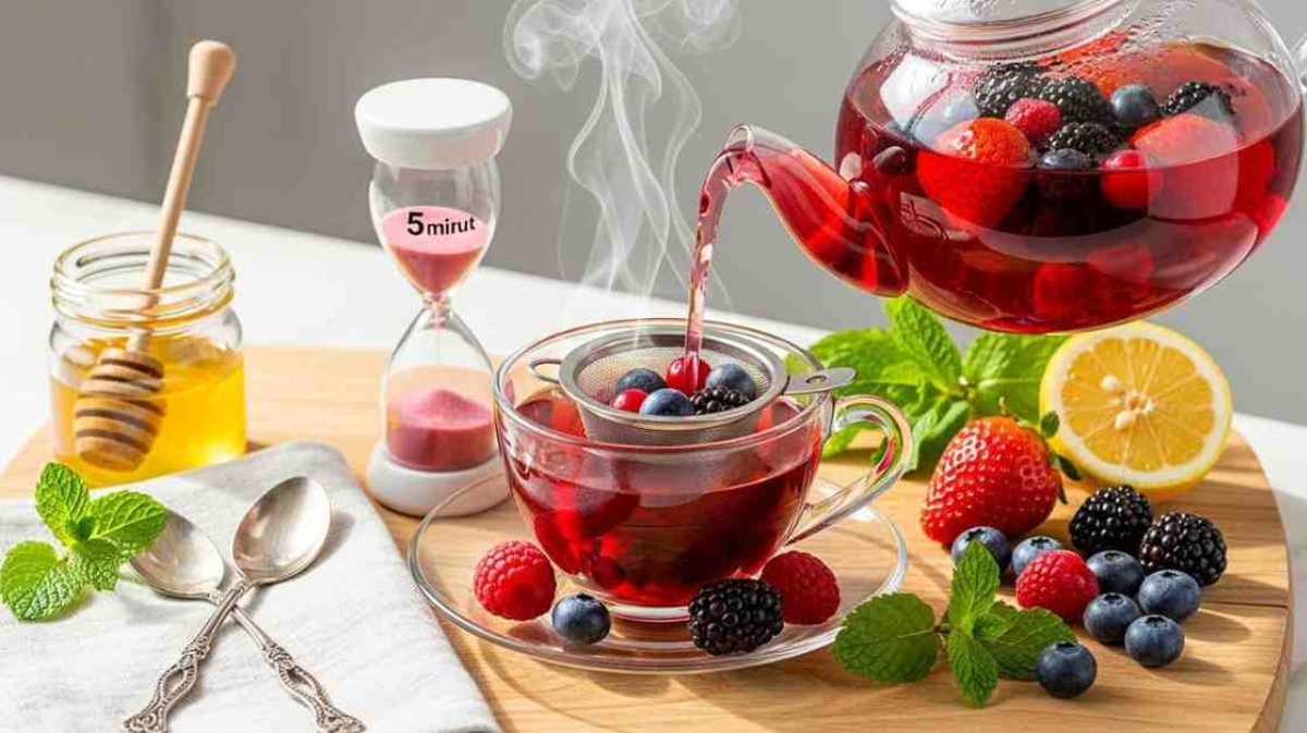 5-Minute Berry Tea Recipe – Easy Homemade Berry Tea Guide